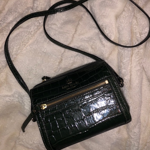 KATE SPADE Crocodile Leather Crossbody Bag - Picture 3 of 4